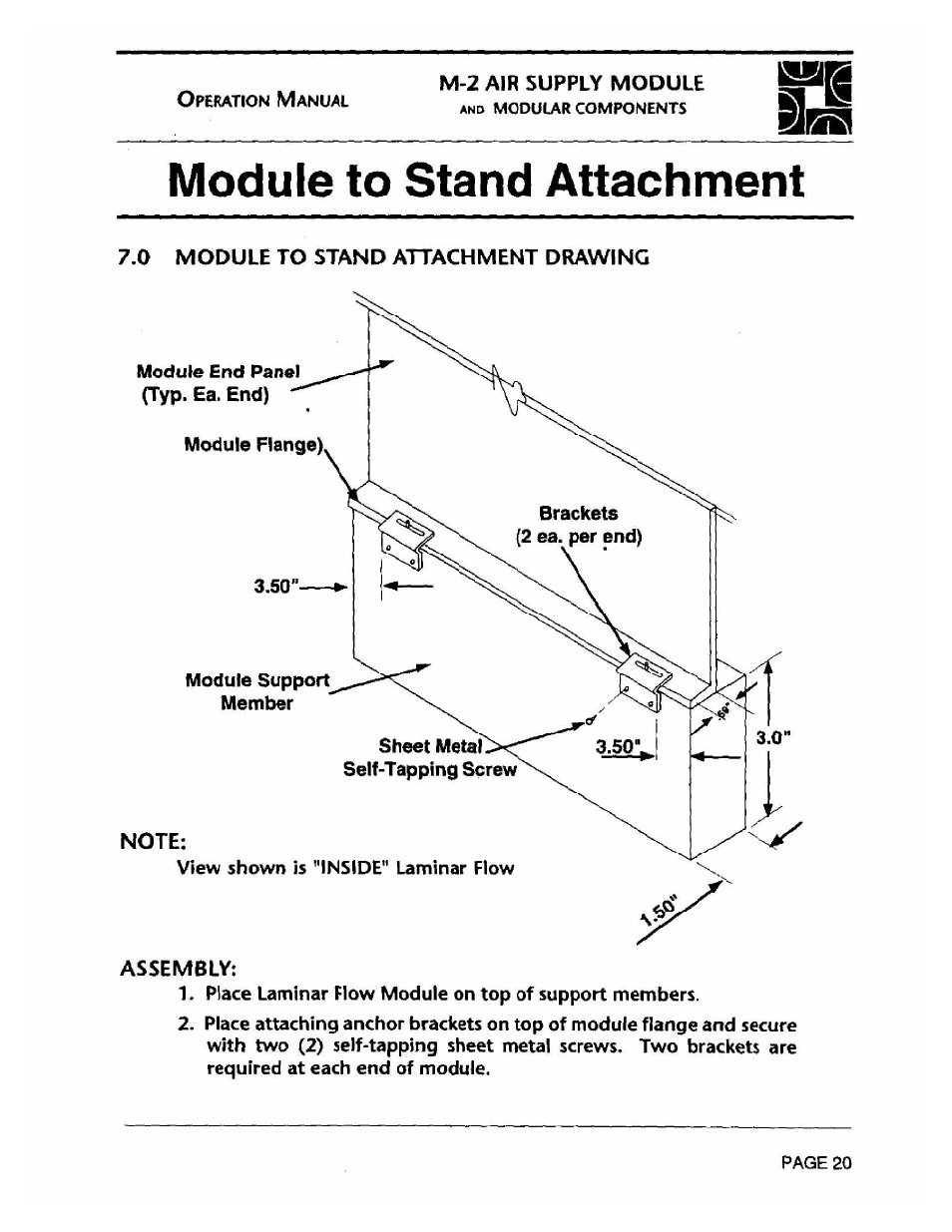 Envirco M-2 Unimodule User Manual | Page 21 / 34