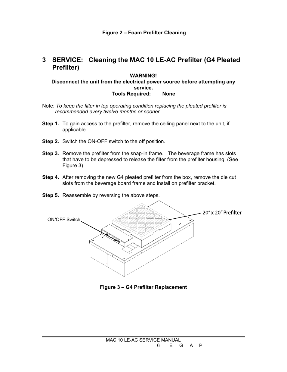 Envirco MAC 10 LE-AC User Manual | Page 7 / 19