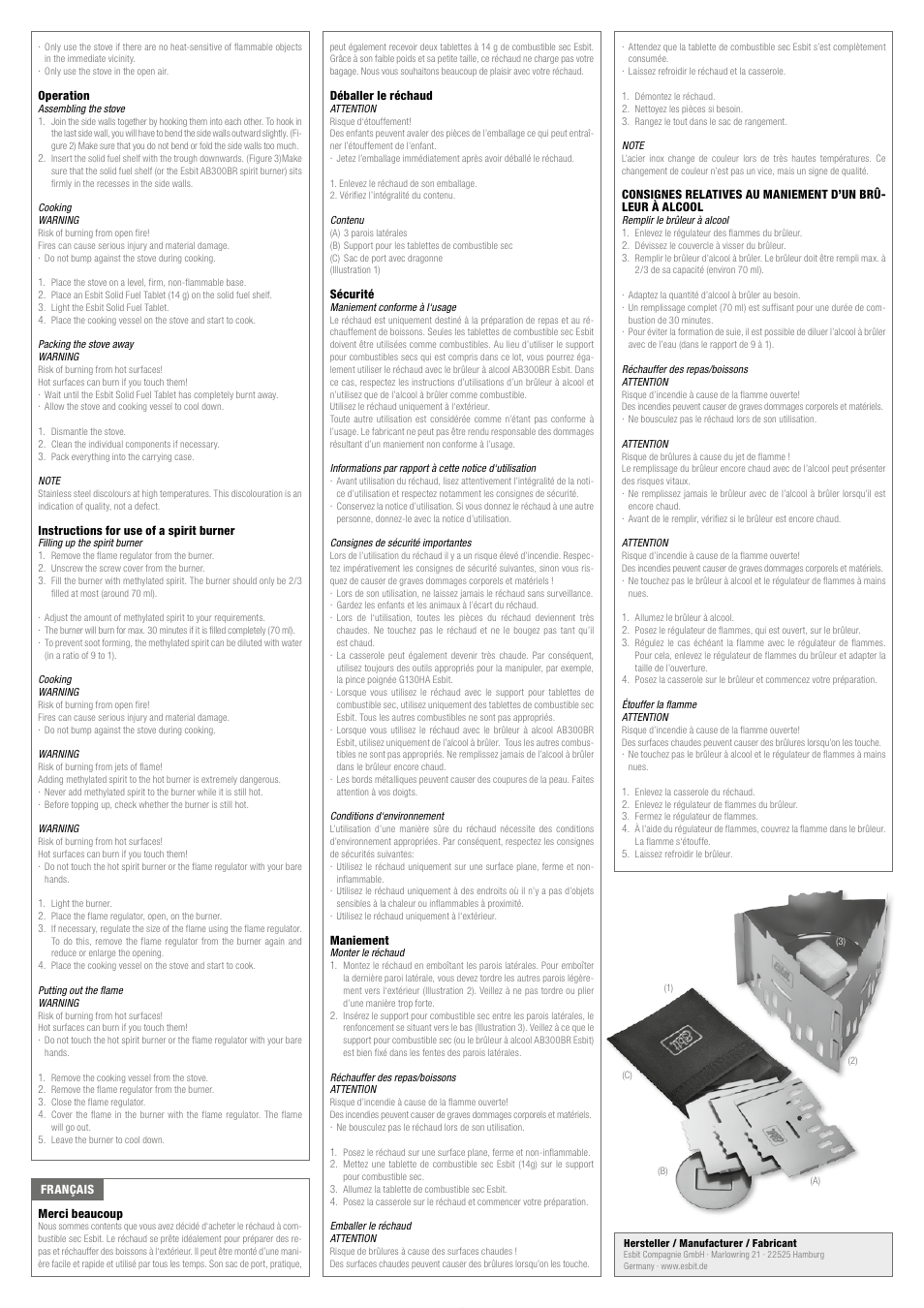 ESBIT CS75S User Manual | Page 2 / 2