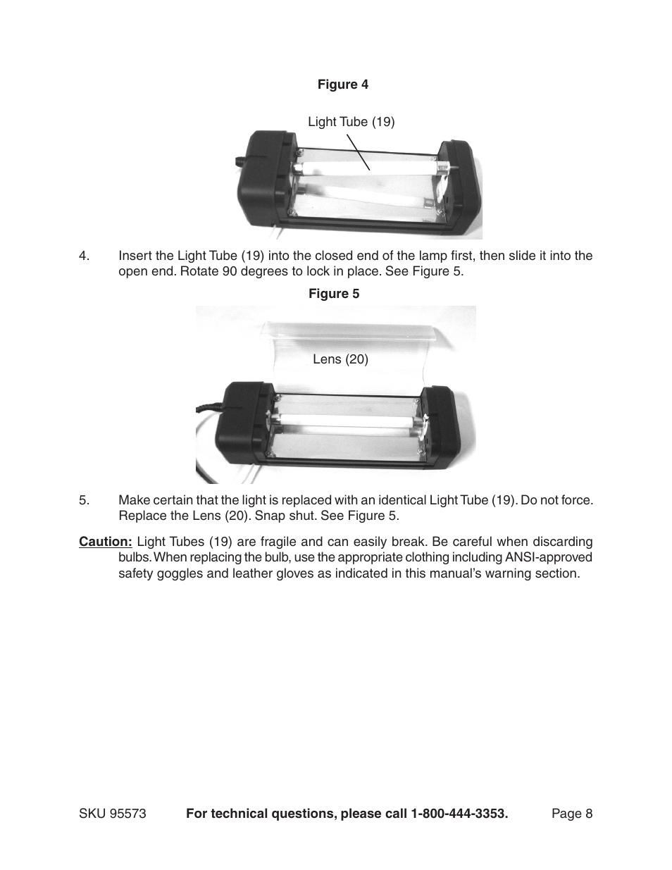 Chicago Electric 95573 User Manual | Page 8 / 11