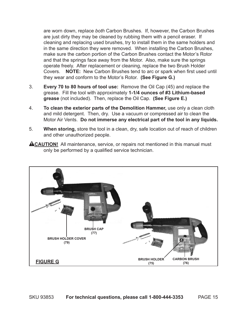 Chicago Electric 93853 User Manual | Page 15 / 19