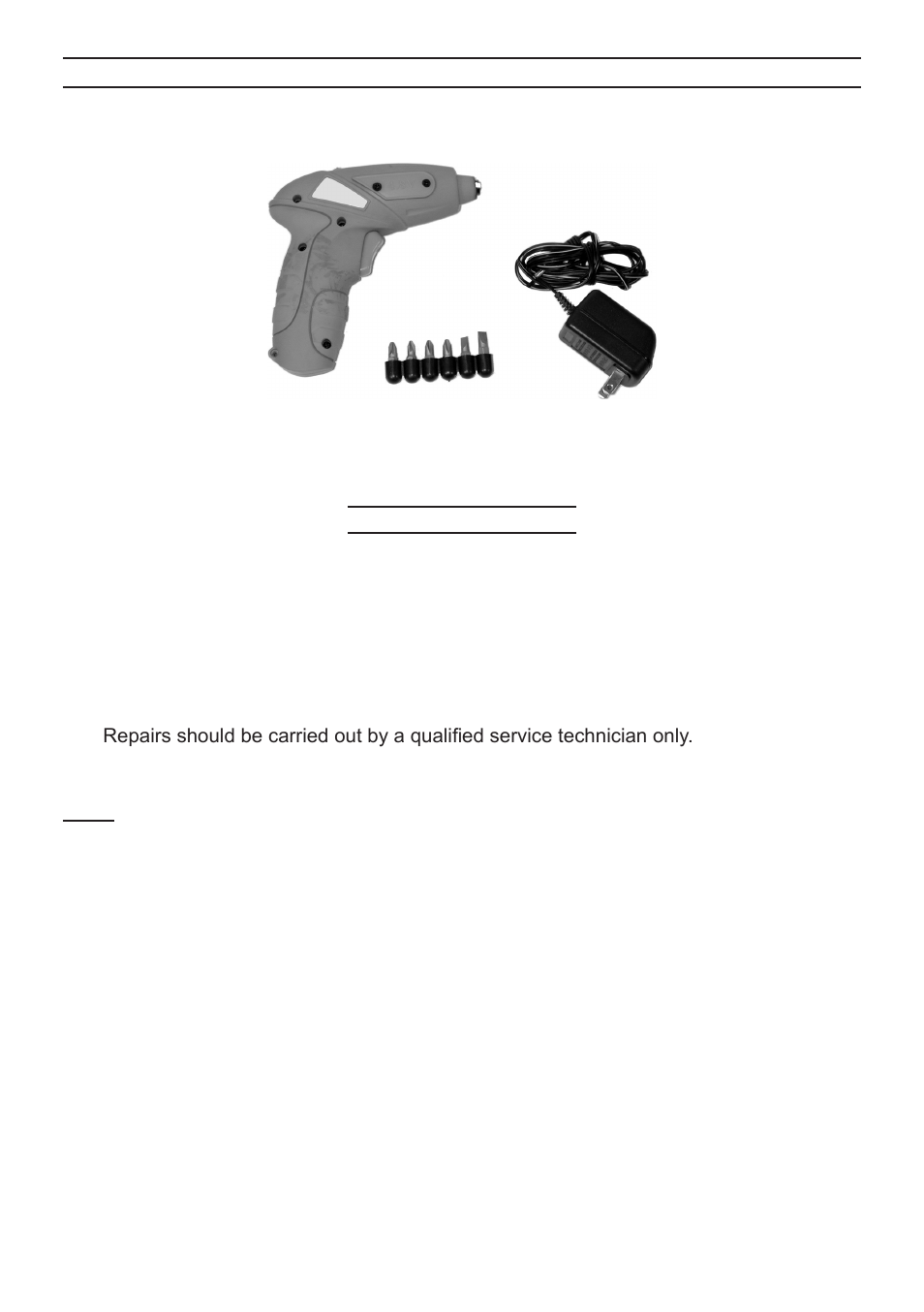 Unpacking, Battery precautions | Chicago Electric SCREWING TOOL 95065 User Manual | Page 7 / 11