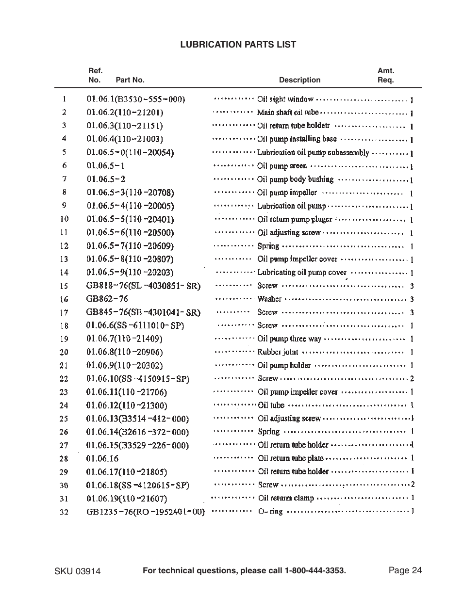 Chicago Electric 3914 User Manual | Page 24 / 30