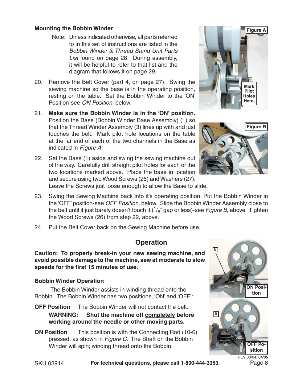 Operation | Chicago Electric 3914 User Manual | Page 8 / 30