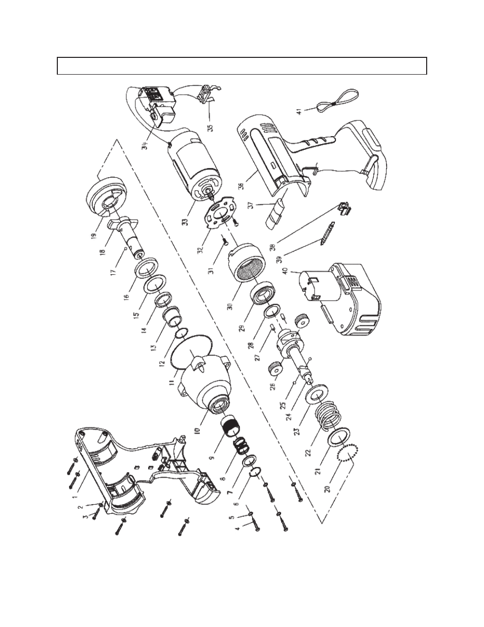 Assembly diagram | Chicago Electric 92472 User Manual | Page 11 / 11