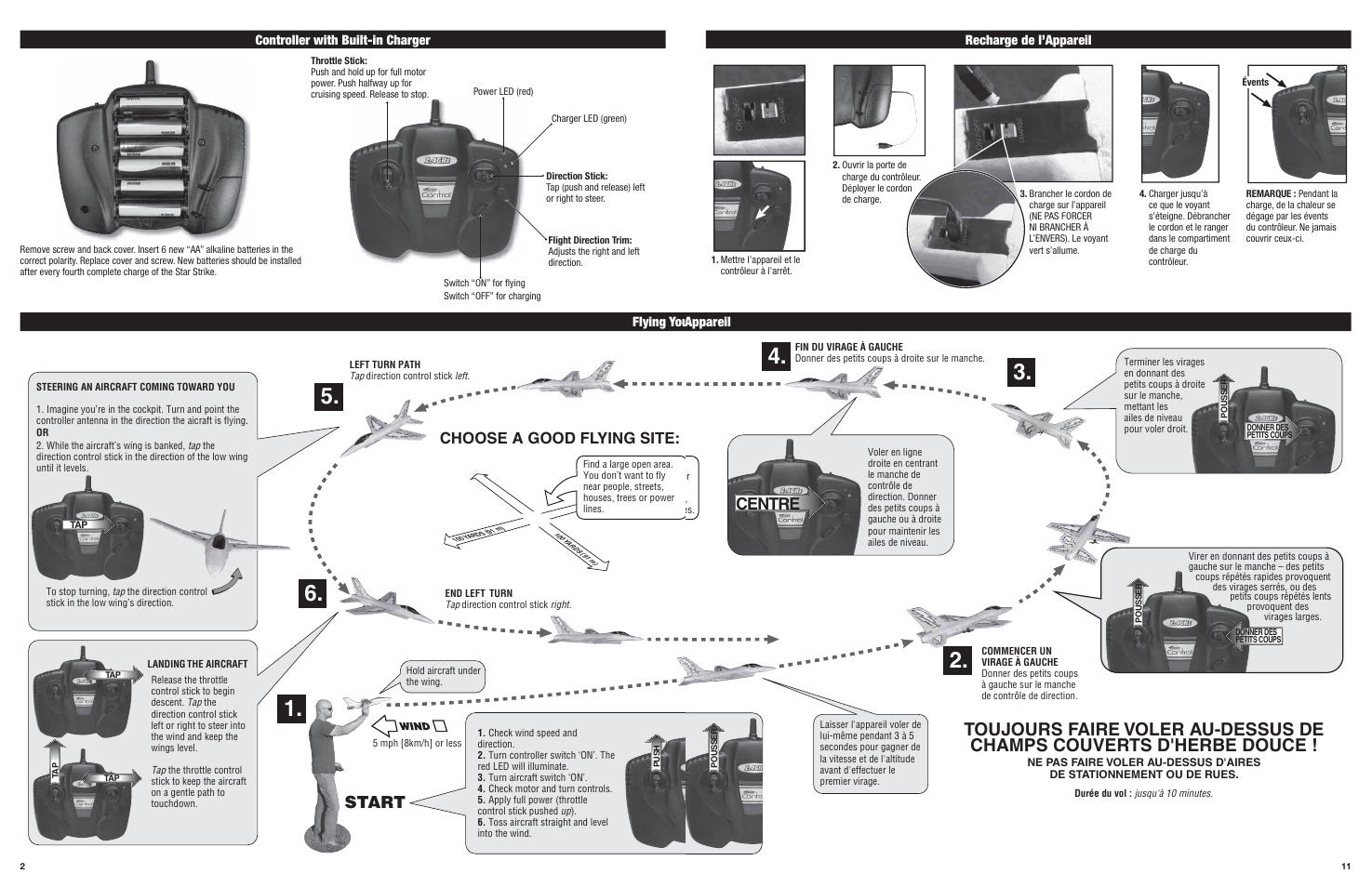 Start, Centre, Choose a good flying site | Estes 4550 - Silver Cloud User Manual | Page 2 / 9