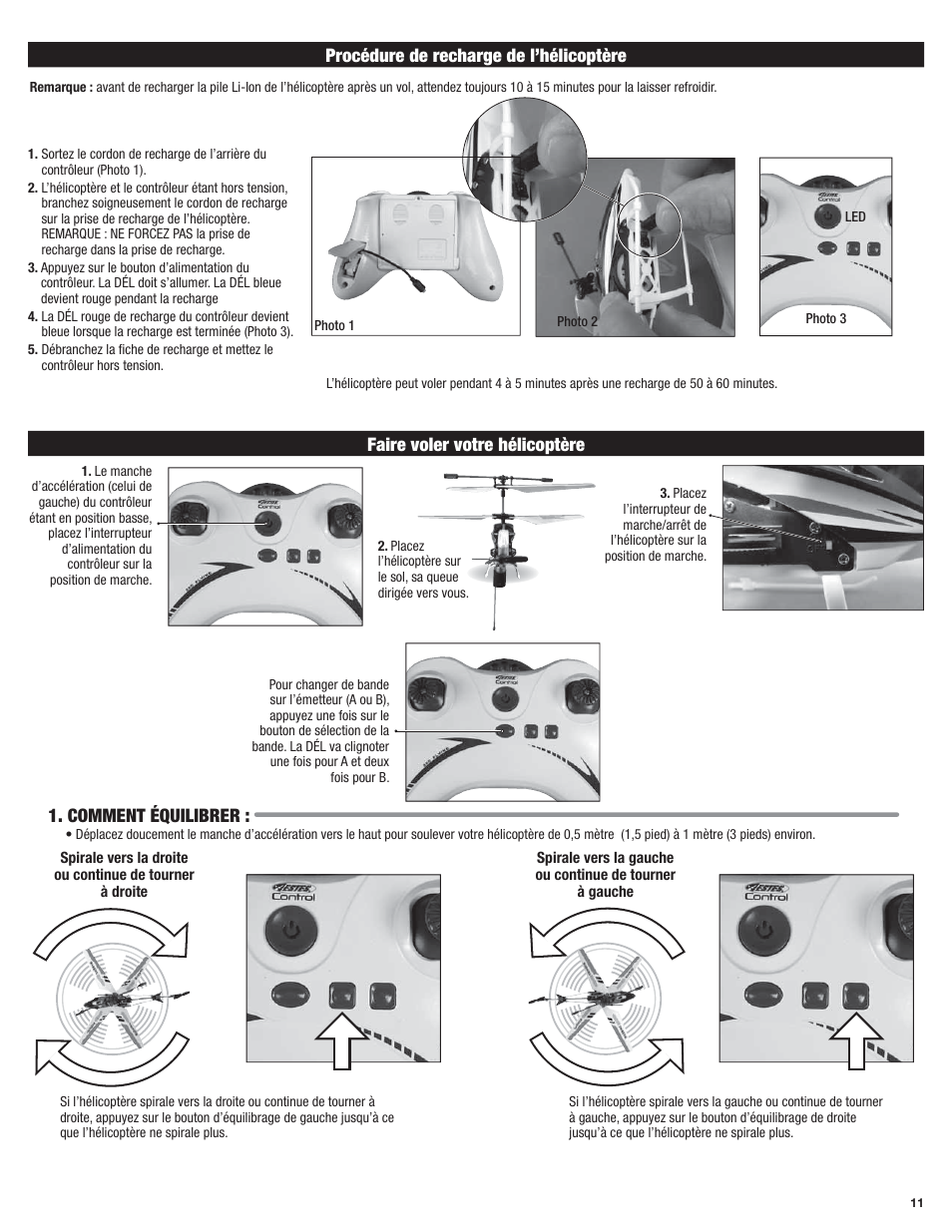 Comment équilibrer | Estes 4601 - Mad Cat User Manual | Page 11 / 12