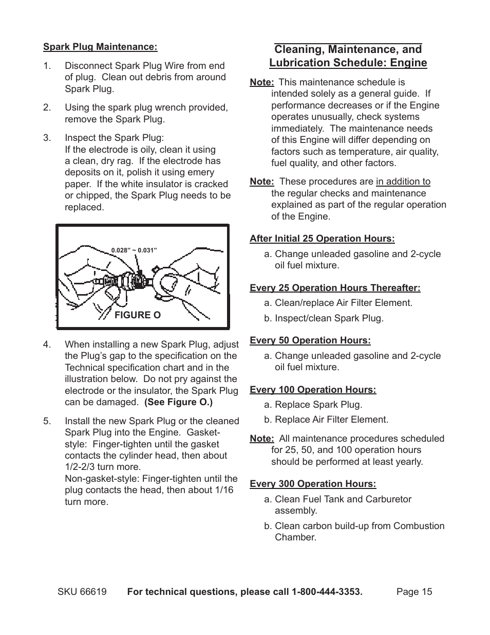 Chicago Electric 66619 User Manual | Page 15 / 25