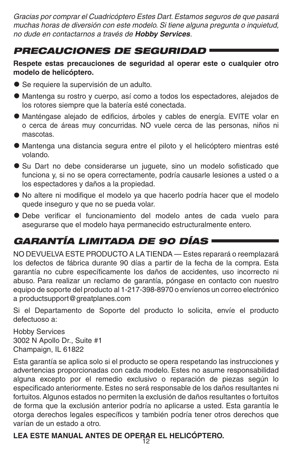 Estes 4605 - Dart User Manual | Page 12 / 32