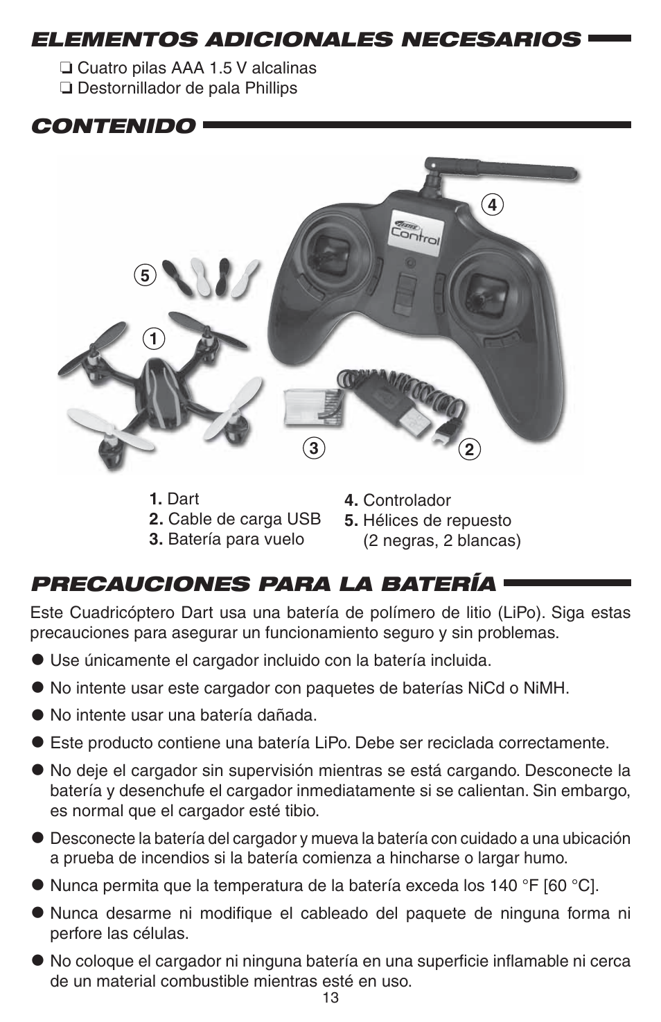 Estes 4605 - Dart User Manual | Page 13 / 32
