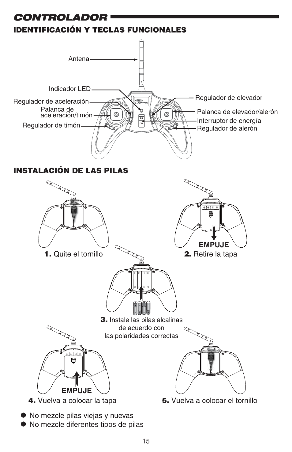 Controlador | Estes 4605 - Dart User Manual | Page 15 / 32