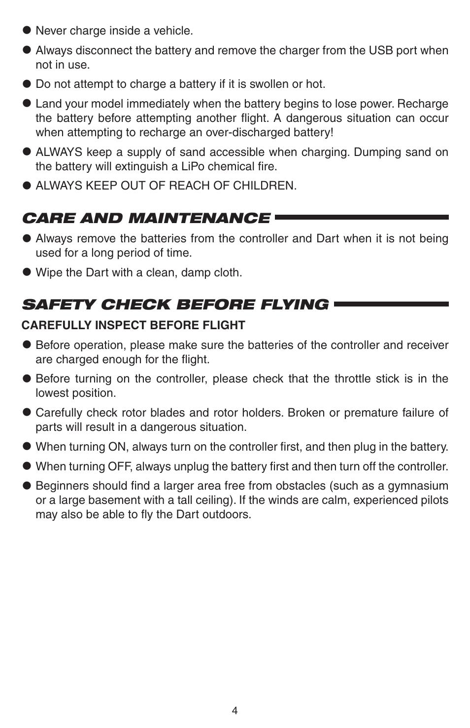 Estes 4605 - Dart User Manual | Page 4 / 32