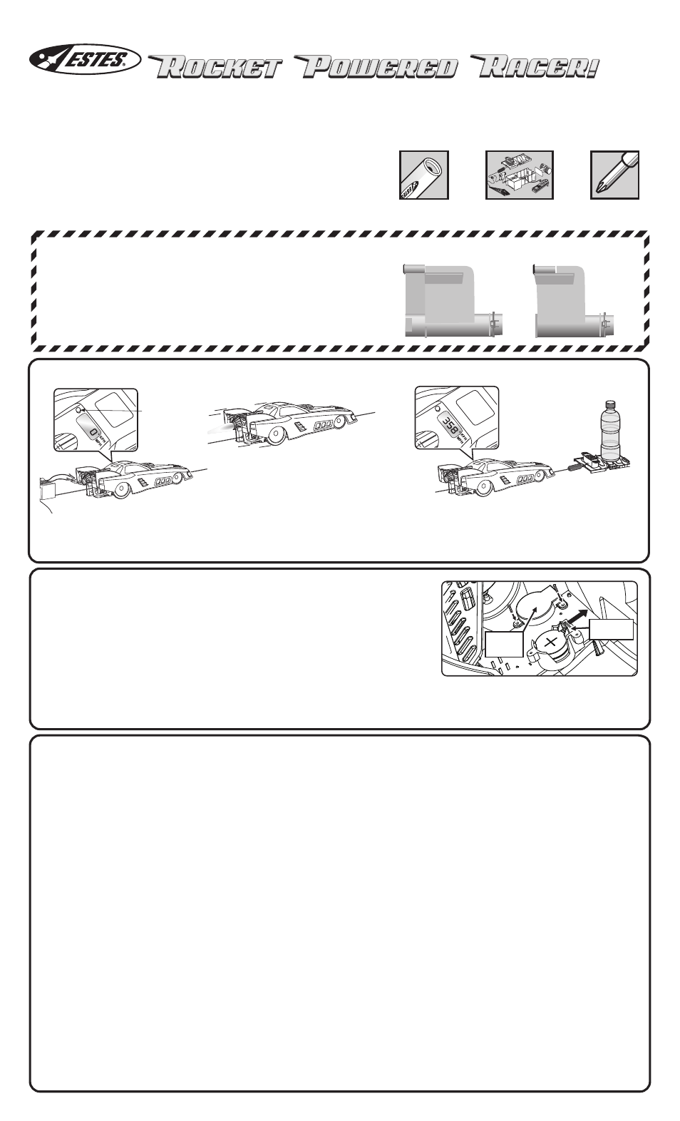 Estes 9120 – Funny Cars User Manual | 2 pages