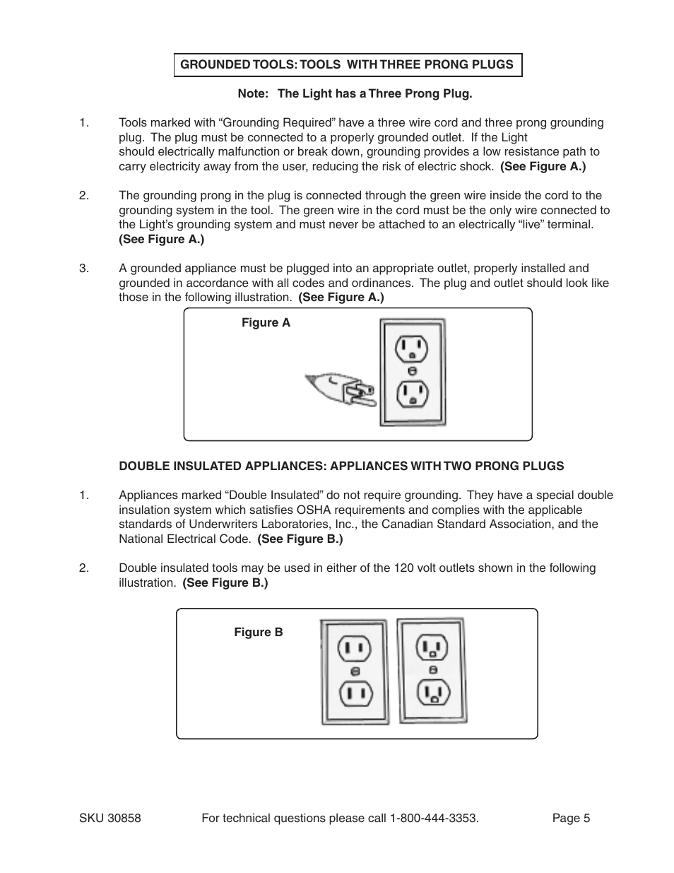 Chicago Electric 30858 User Manual | Page 5 / 10