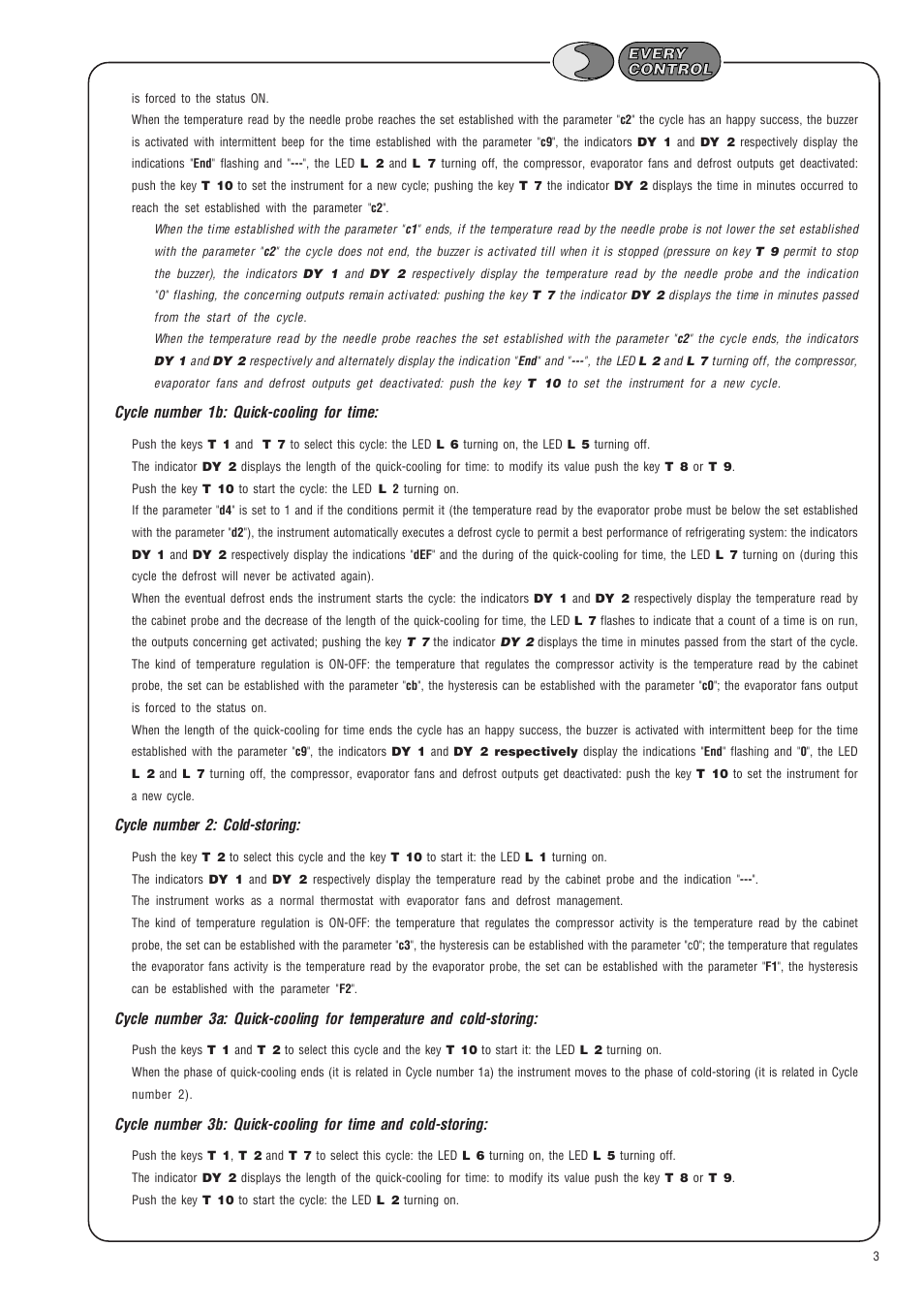 EVCO EK825AP7 User Manual | Page 3 / 14