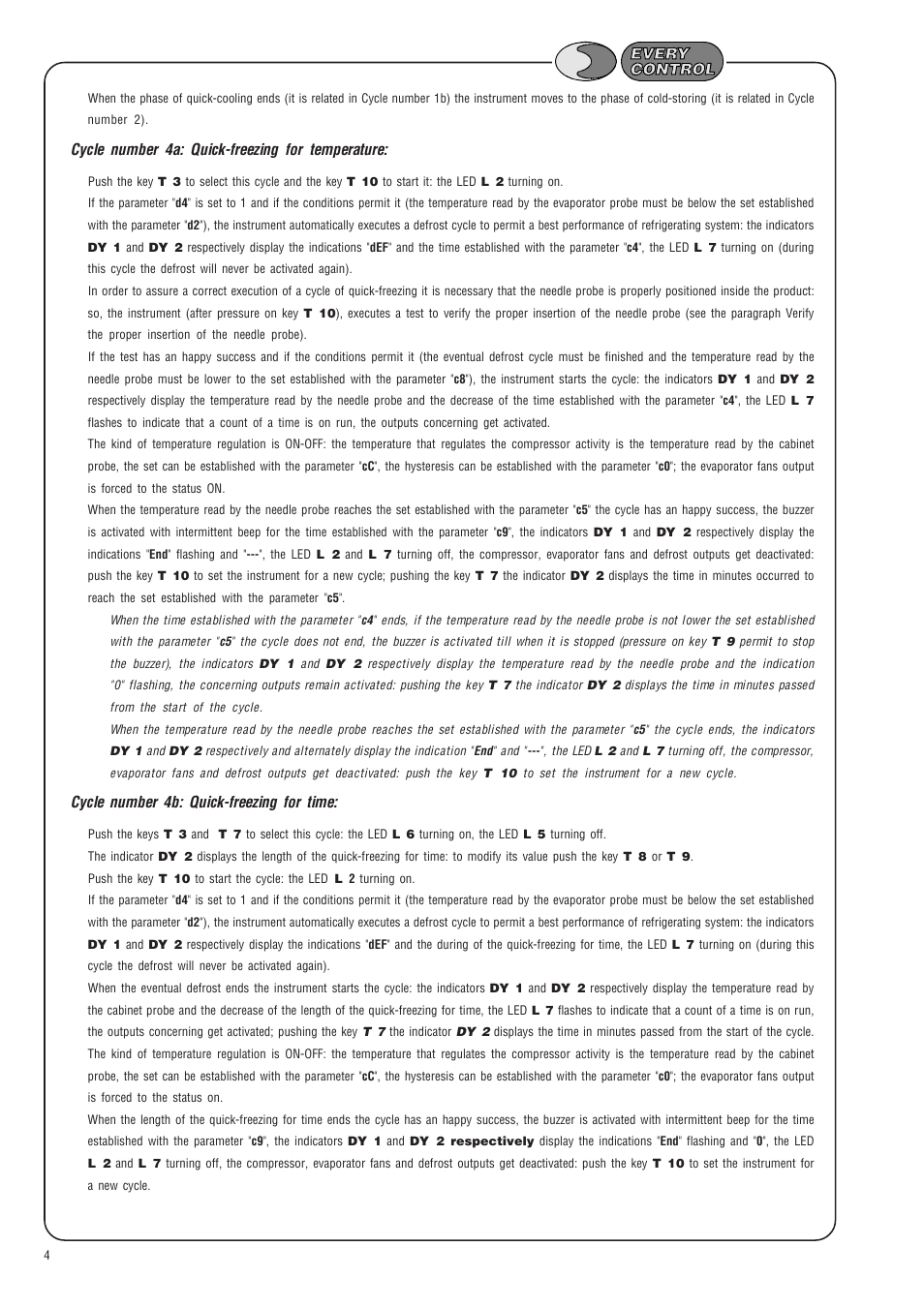 EVCO EK825AP7 User Manual | Page 4 / 14