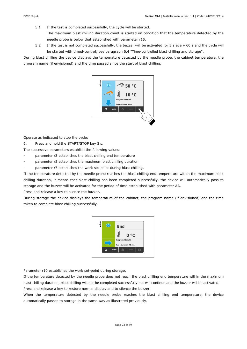 EVCO EVCSR818P9EF User Manual | Page 23 / 94