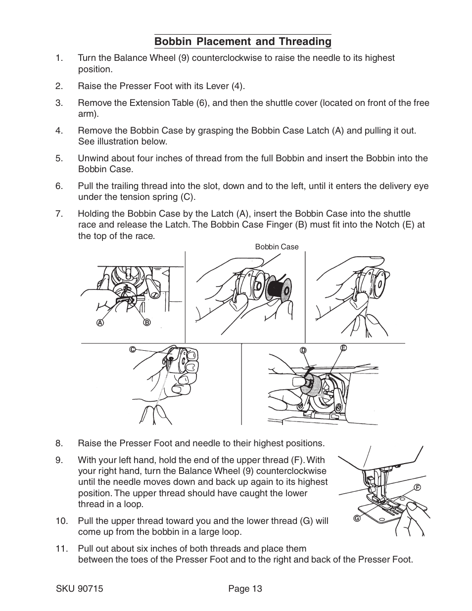 Chicago Electric 90715 User Manual | Page 13 / 42