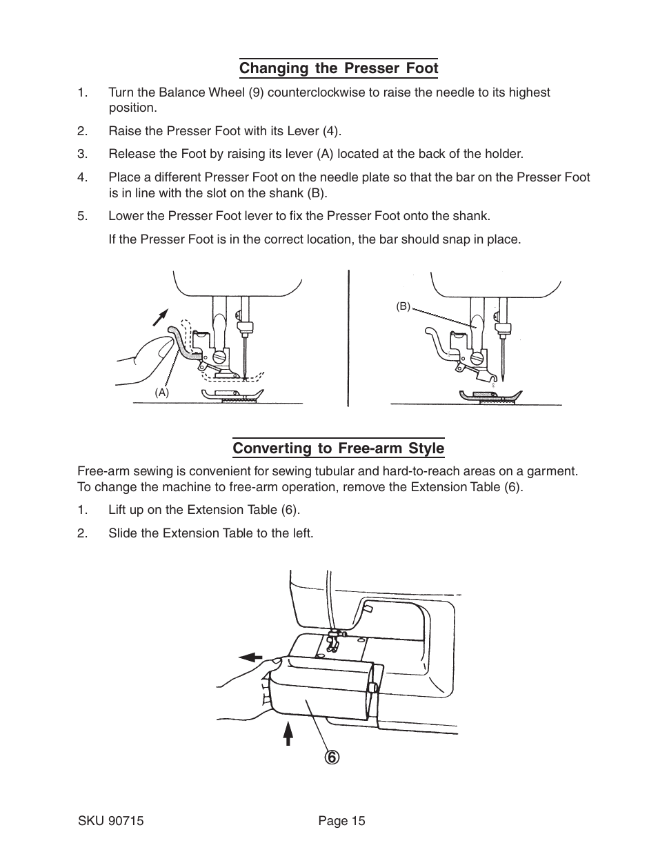 Chicago Electric 90715 User Manual | Page 15 / 42