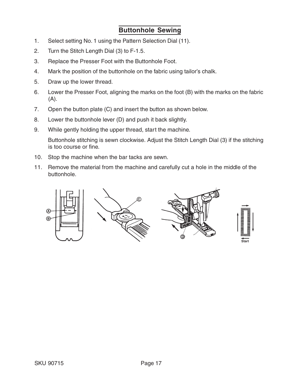 Chicago Electric 90715 User Manual | Page 17 / 42