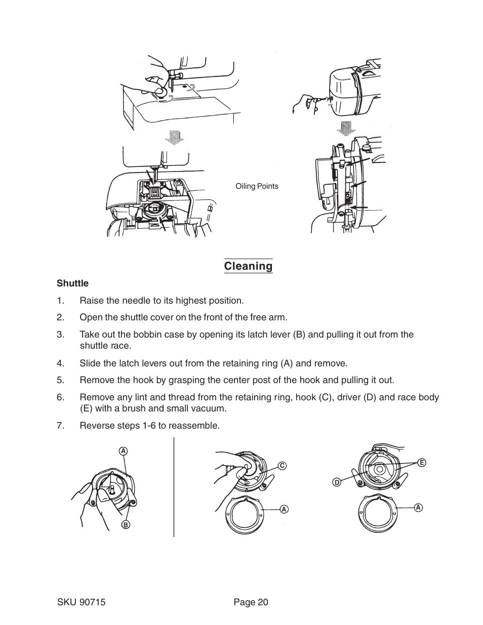 Chicago Electric 90715 User Manual | Page 20 / 42