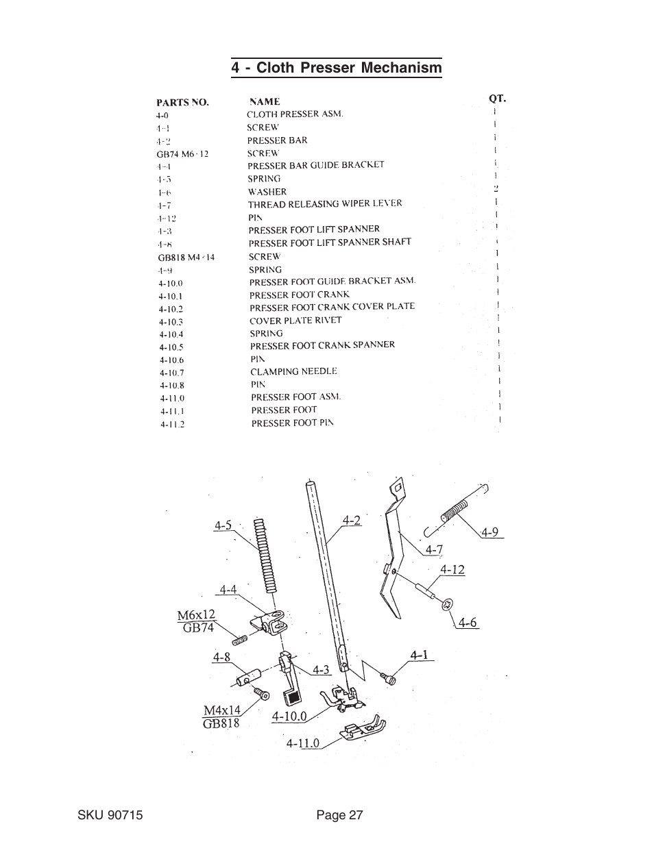 Chicago Electric 90715 User Manual | Page 27 / 42