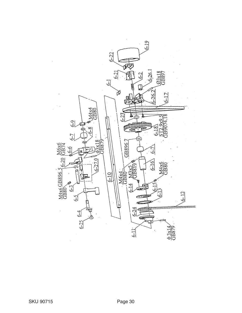 Chicago Electric 90715 User Manual | Page 30 / 42