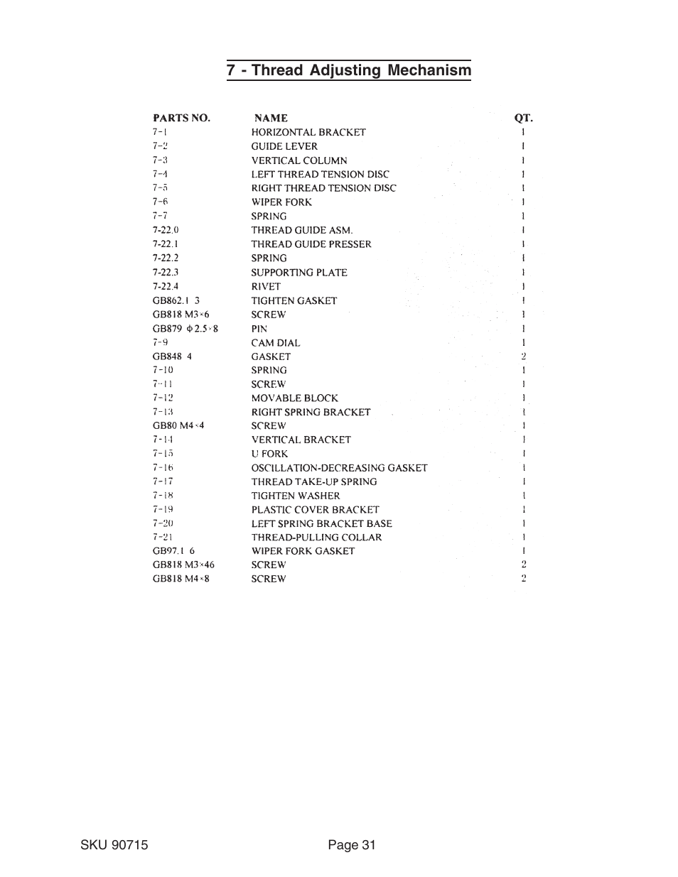 Chicago Electric 90715 User Manual | Page 31 / 42