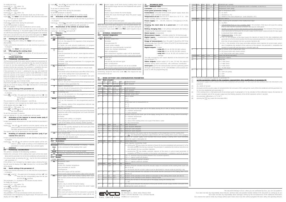 EVCO EV9313J9 User Manual | Page 2 / 2