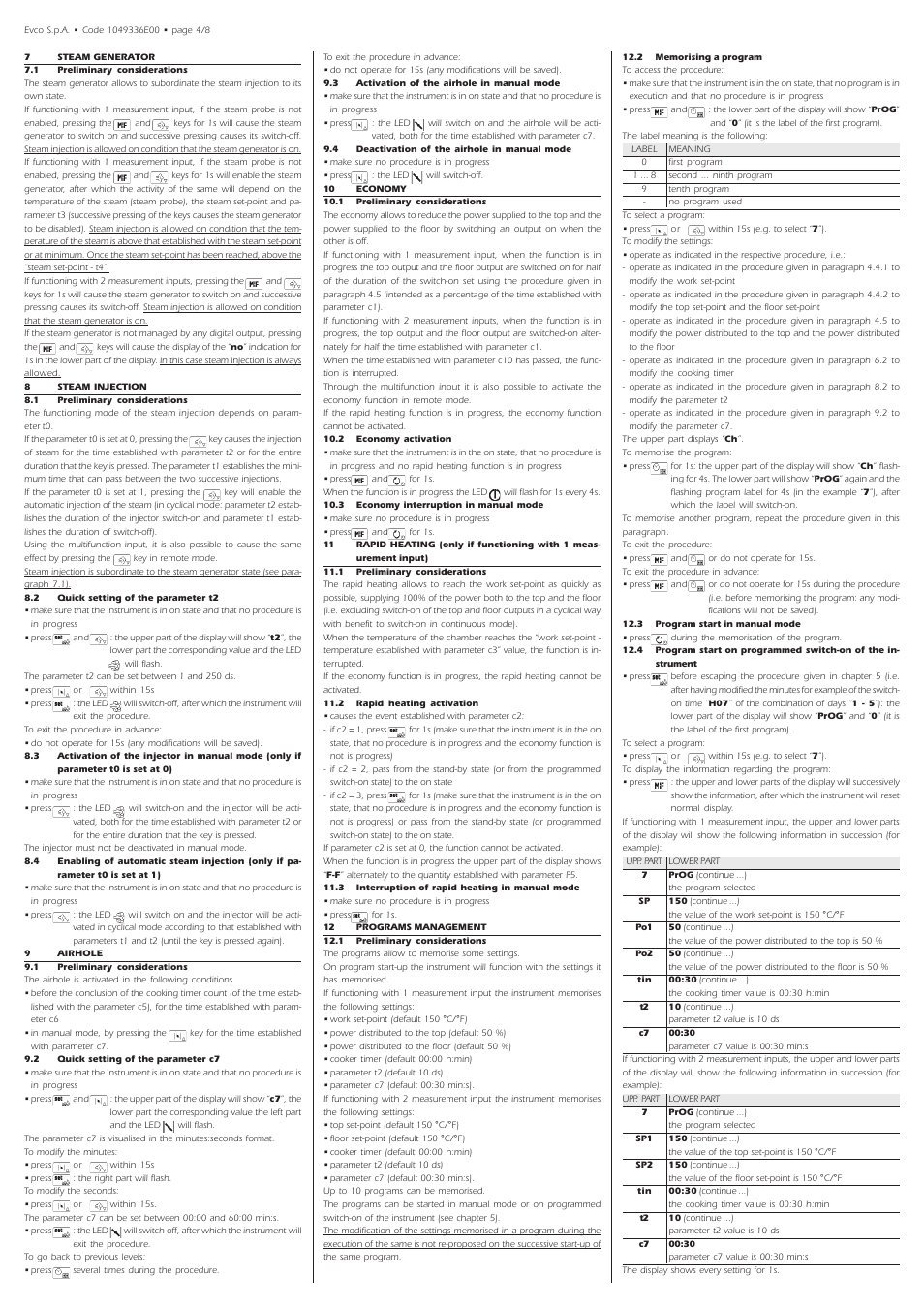EVCO EV9336J9 User Manual | Page 4 / 8