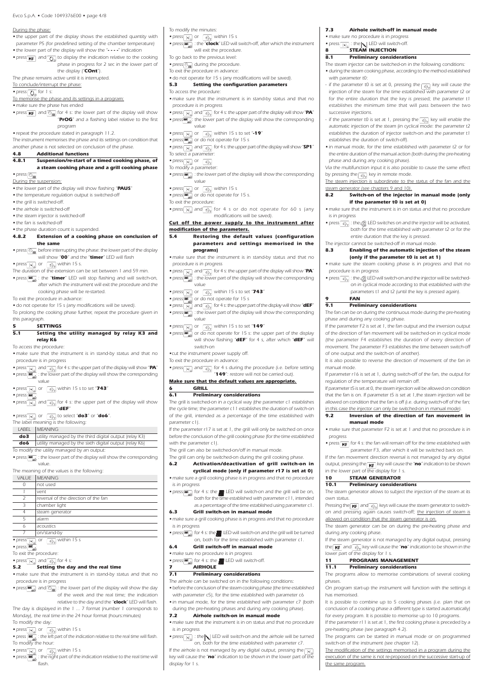 EVCO EV9376J9 User Manual | Page 4 / 8