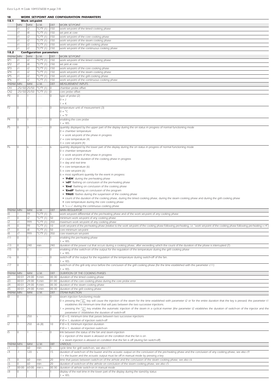 EVCO EV9376J9 User Manual | Page 7 / 8