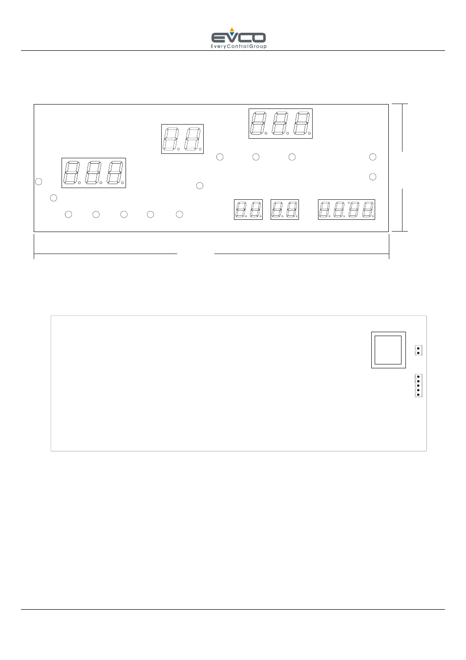 Dimensions, Electric connection | EVCO CT1SA0040101 User Manual | Page 34 / 36