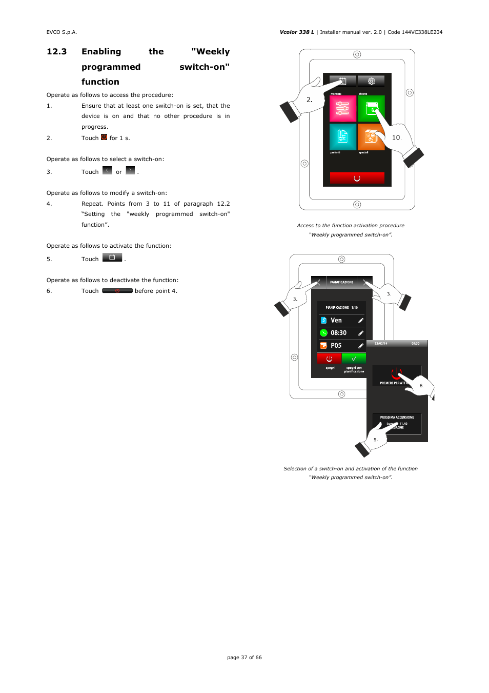 EVCO EVCLC33DJ2 User Manual | Page 37 / 66