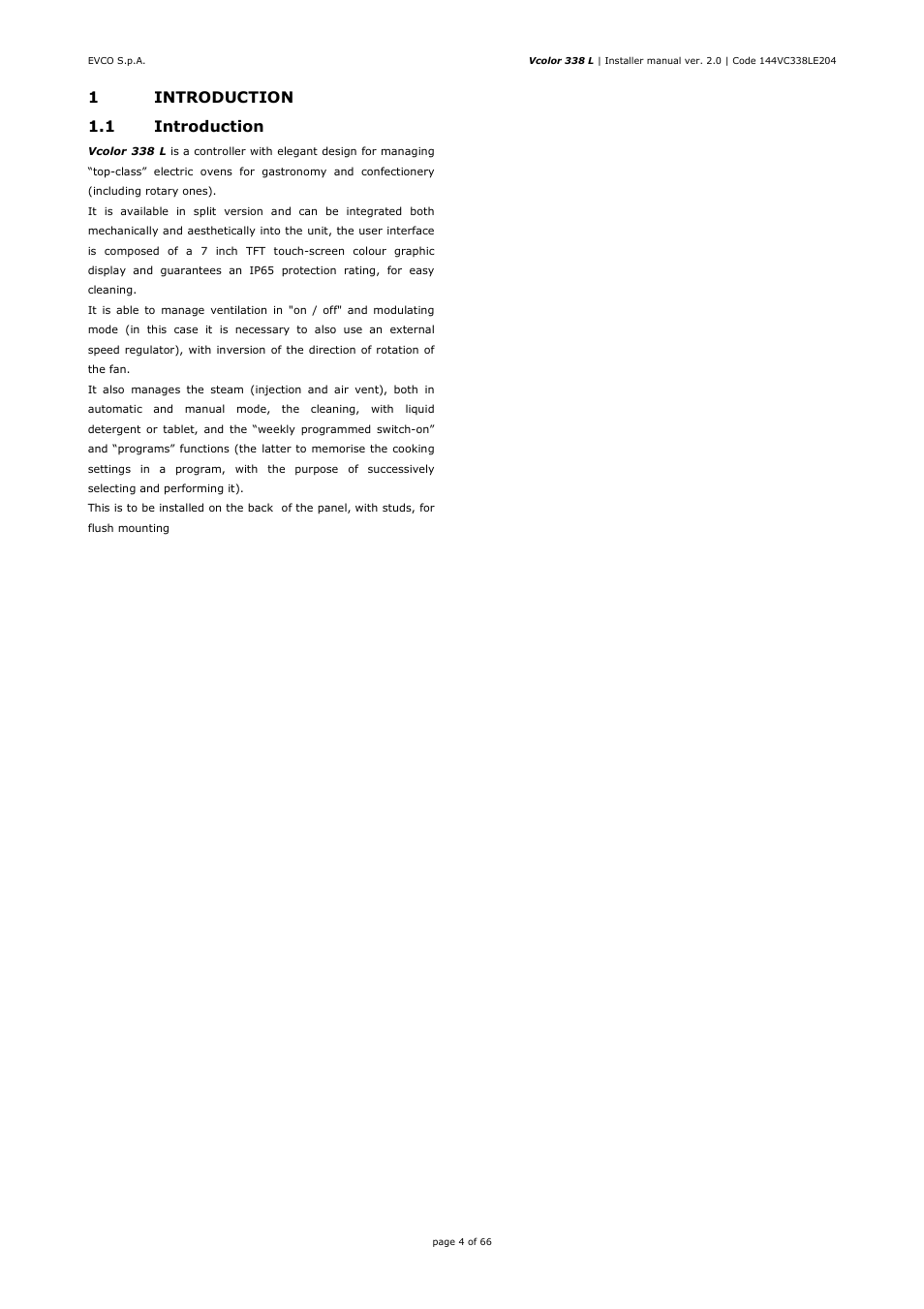 EVCO EVCLC33DJ2 User Manual | Page 4 / 66