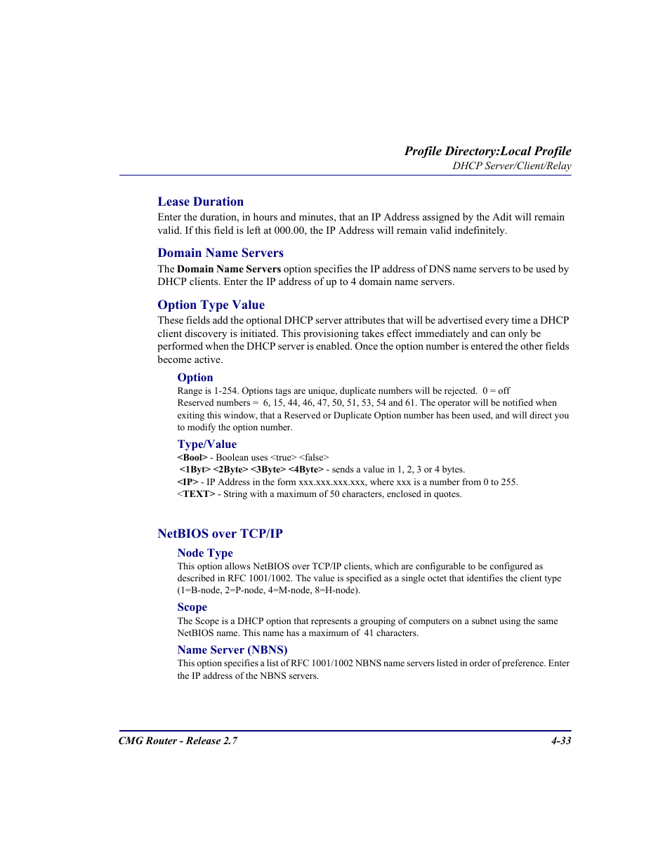 Carrier Access CMG Router User Manual | Page 119 / 296