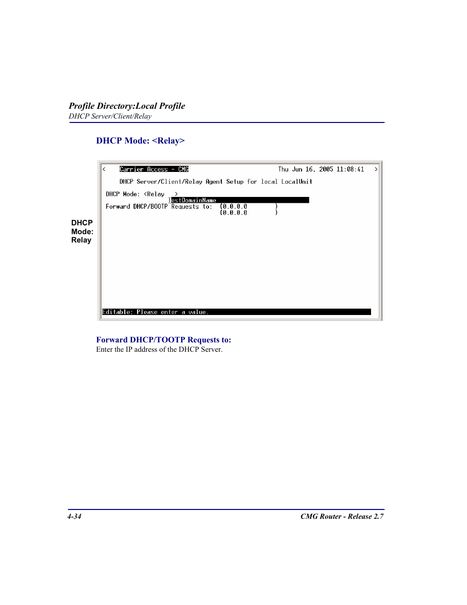 Carrier Access CMG Router User Manual | Page 120 / 296