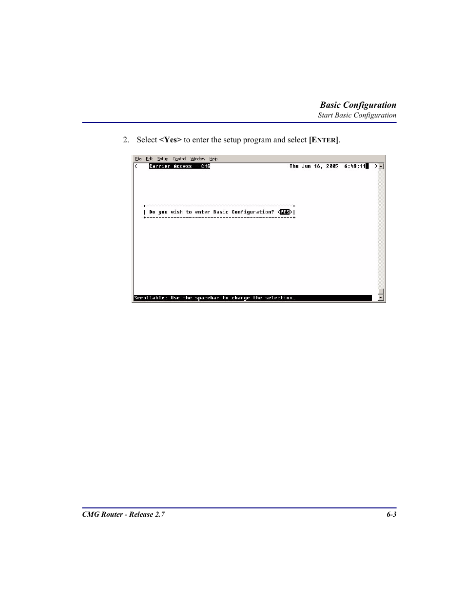 Carrier Access CMG Router User Manual | Page 177 / 296