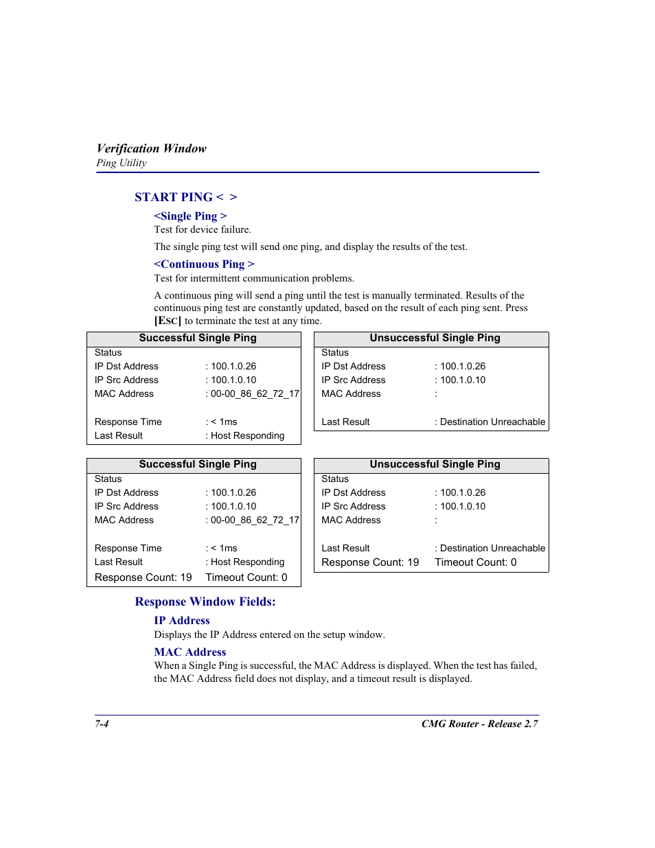 Carrier Access CMG Router User Manual | Page 190 / 296