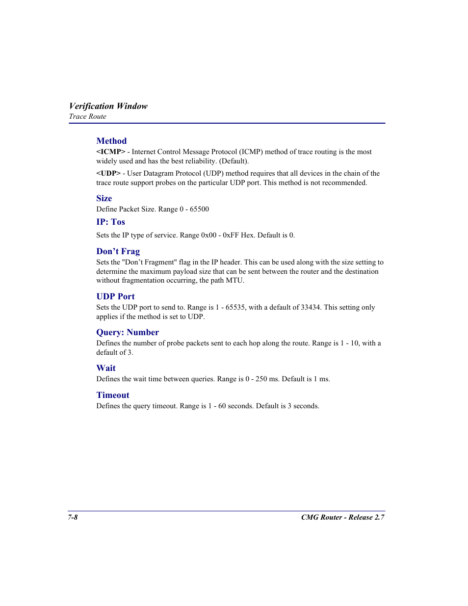 Carrier Access CMG Router User Manual | Page 194 / 296