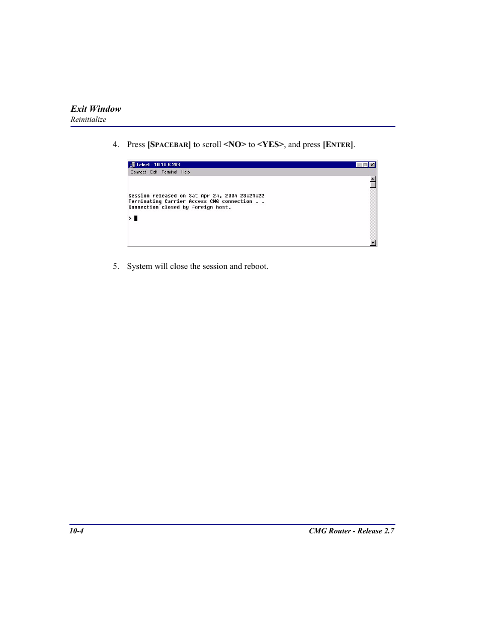 Carrier Access CMG Router User Manual | Page 226 / 296