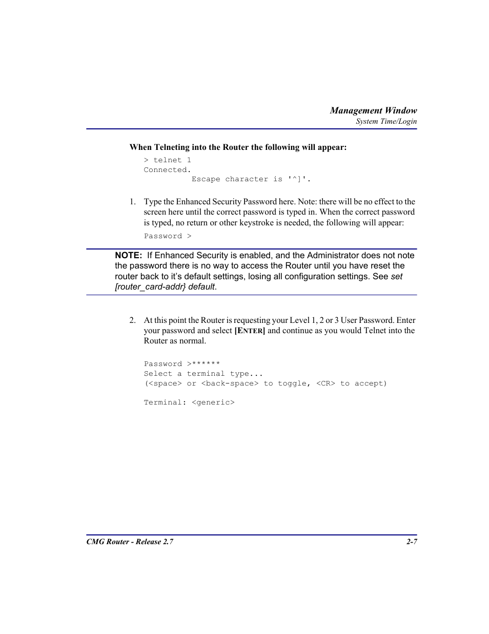 Carrier Access CMG Router User Manual | Page 29 / 296