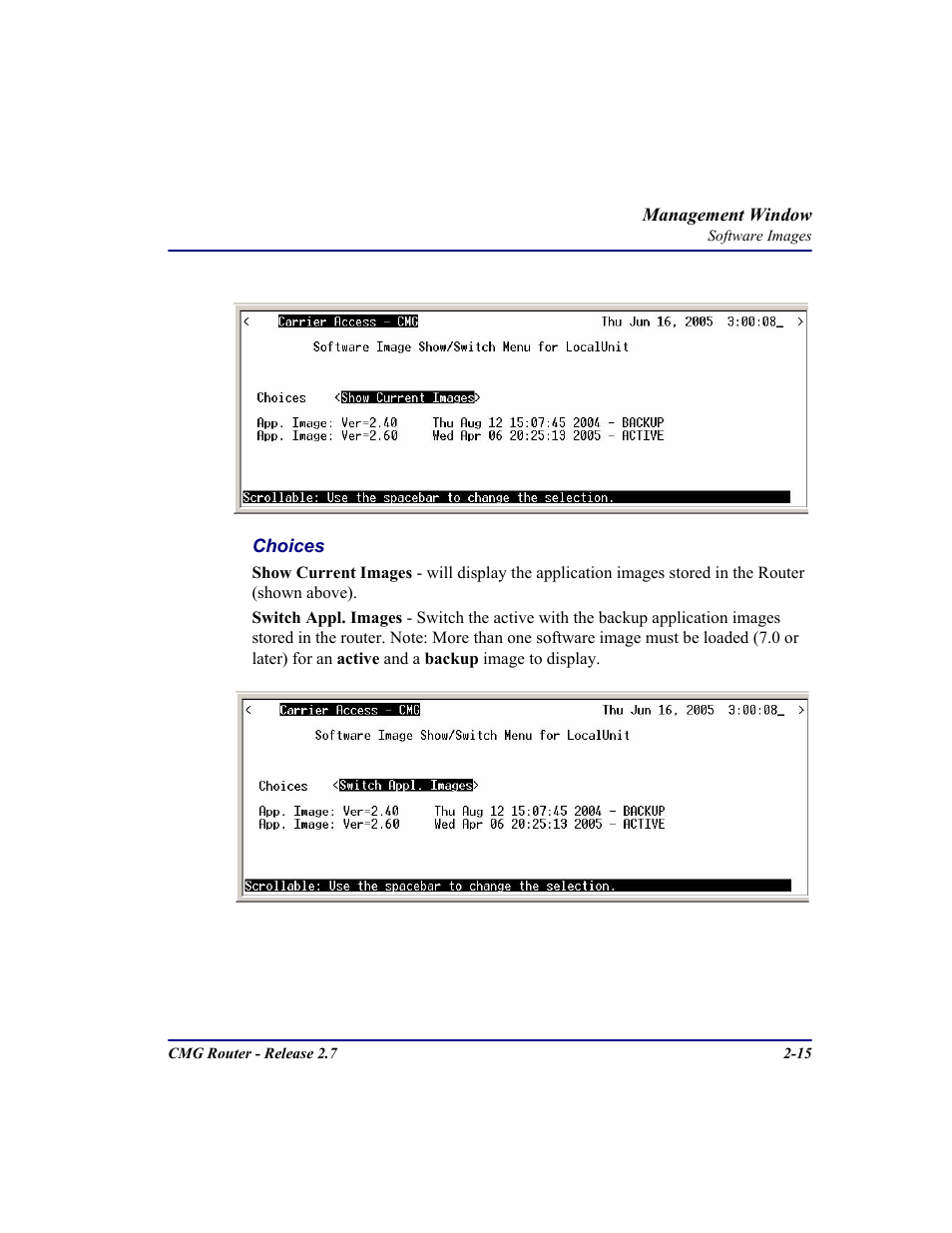 Carrier Access CMG Router User Manual | Page 37 / 296