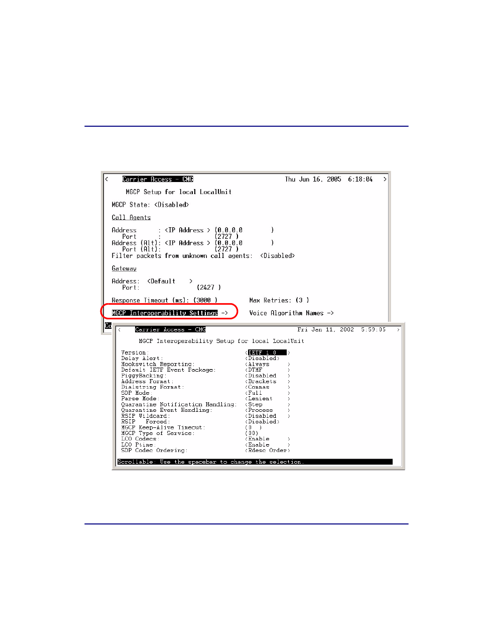 Carrier Access CMG Router User Manual | Page 71 / 296