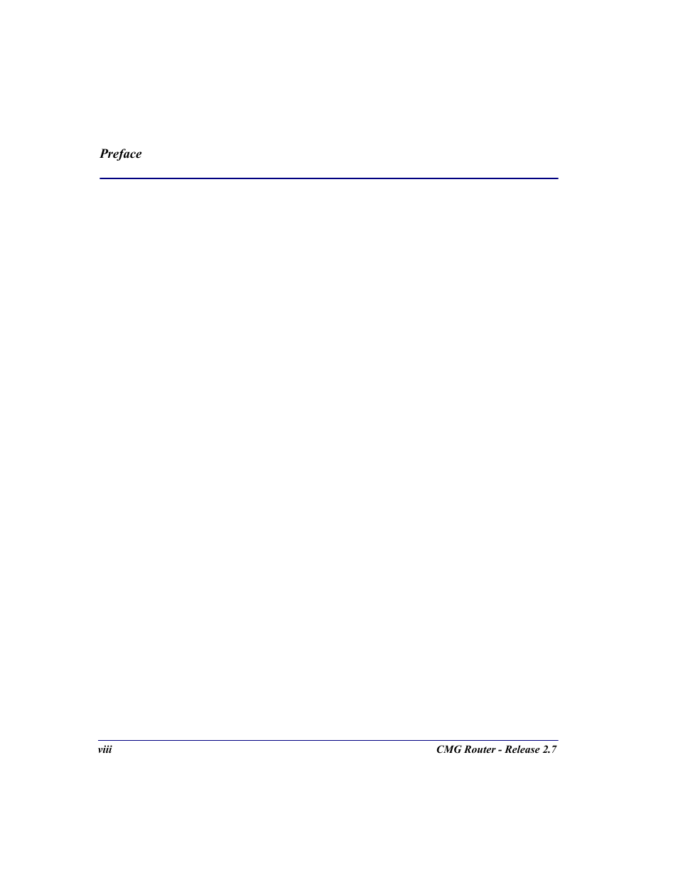 Carrier Access CMG Router User Manual | Page 8 / 296