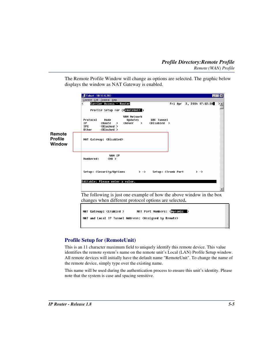 Carrier Access 770-0015 AM User Manual | Page 105 / 250