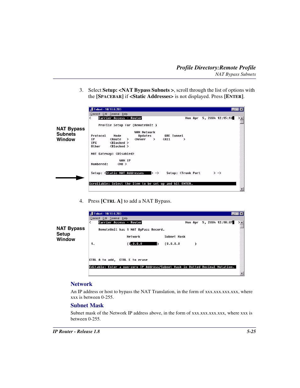 Carrier Access 770-0015 AM User Manual | Page 125 / 250