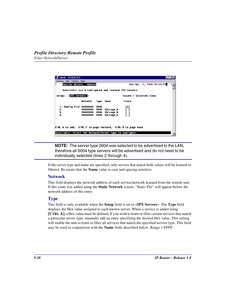 Carrier Access 770-0015 AM User Manual | Page 138 / 250