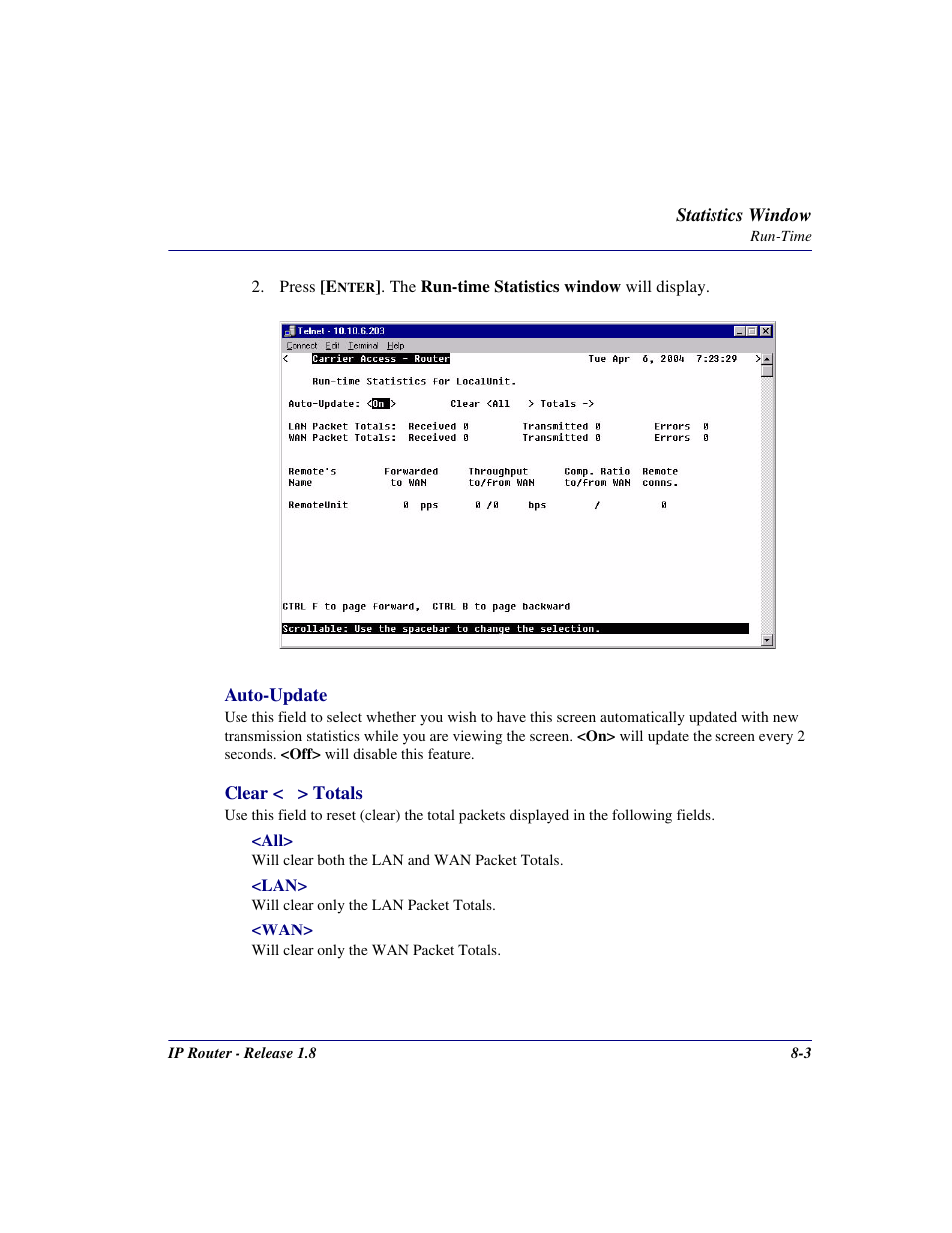 Carrier Access 770-0015 AM User Manual | Page 175 / 250