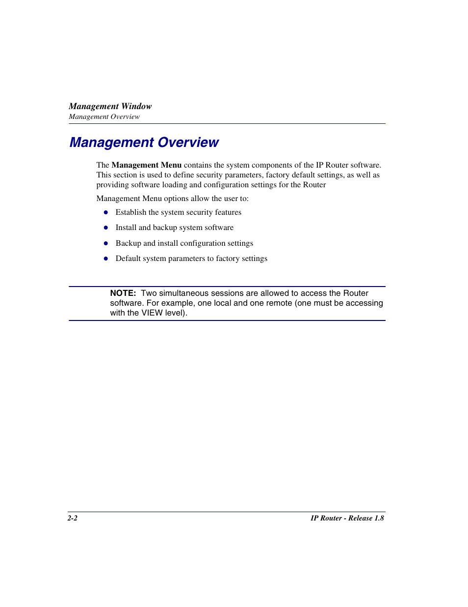Management overview, Management overview -2 | Carrier Access 770-0015 AM User Manual | Page 18 / 250